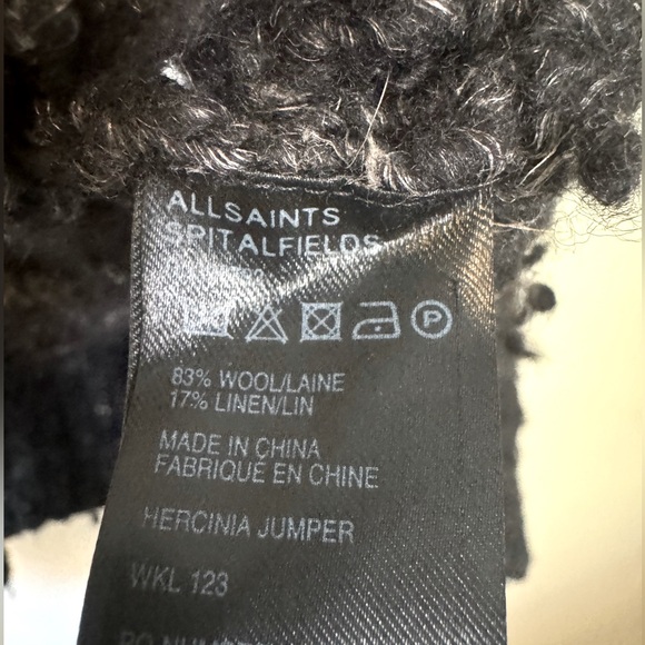 All Saints Sweater w/Cutouts - M/L - Picture 2 of 9